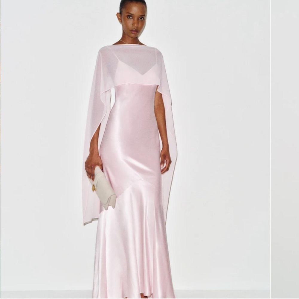 Reformation Tiffani Silk Dress